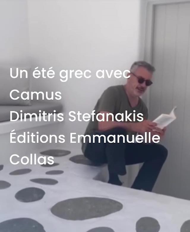 Dimitris Stefanakis in Mykonos - Un été grec avec Camus