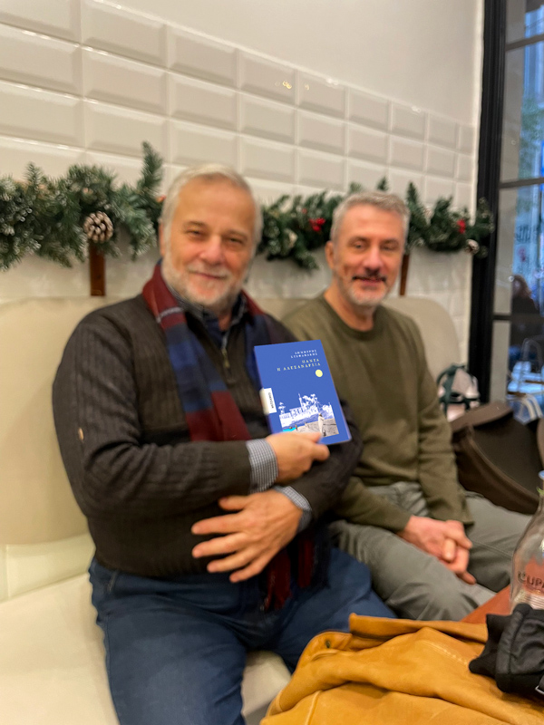 Ο Νικήτας Βοστάνης υπήρξε ο σκιώδης αφηγητής των δύο μυθιστορημάτων μου για την Αλεξάνδρεια... - ΠΑΝΤΑ Η ΑΛΕΞΑΝΔΡΕΙΑ