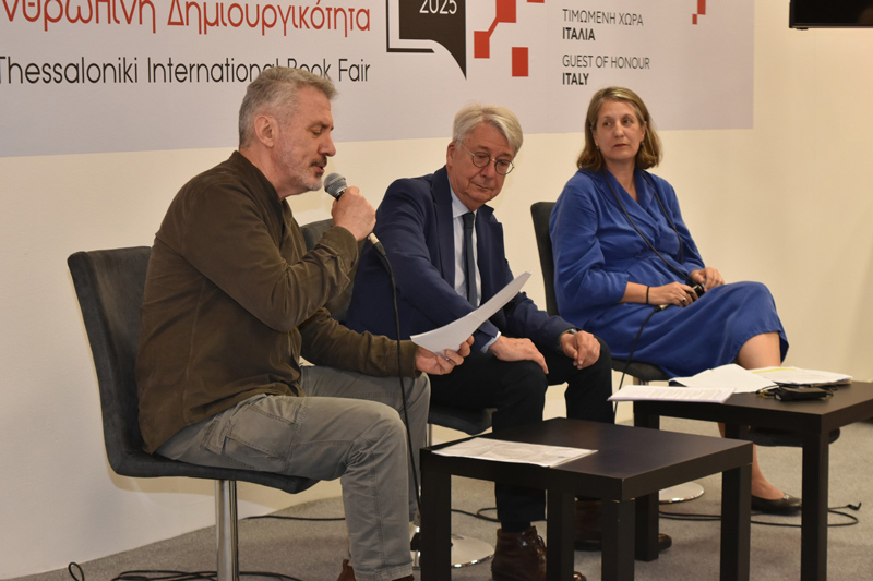 Ο Δημήτρης Στεφανάκης στην 21η Διεθνή Έκθεση Θεσσαλονίκης αναζητώντας τον «Ξένο» στο έργο του Καμύ - «Φιγούρες του Άλλου, του Ξένου στη γαλλόφωνη λογοτεχνία» - Video
