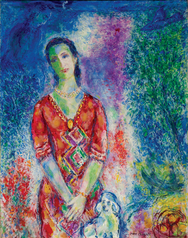 Μαρκ Σαγκάλ, το πορτρέτο της Ελίζας Γουλανδρή - Ο Σαγκάλ και το χρώμα του έρωτα - Ο Δημήτρης Στεφανάκης γράφει στο ΦΩΣ ΤΩΝ ΣΠΟΡ