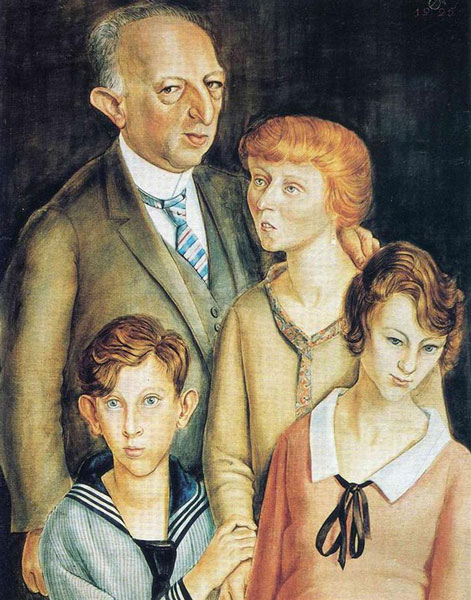 Otto Dix, “Family Portrait”